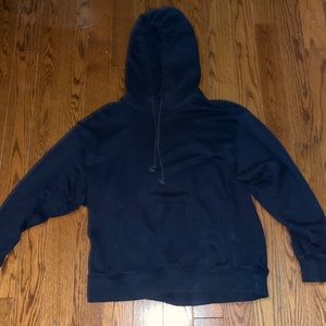 Aritzia Airy AF navy sweatshirt